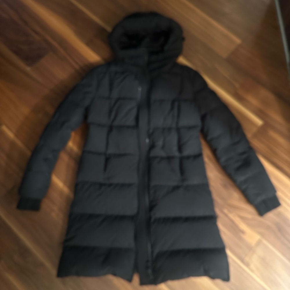 Women's Black Puffer Coat
